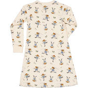 Nattlinne Pippi Långstrump soft beige