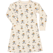 Nattlinne Pippi Långstrump soft beige