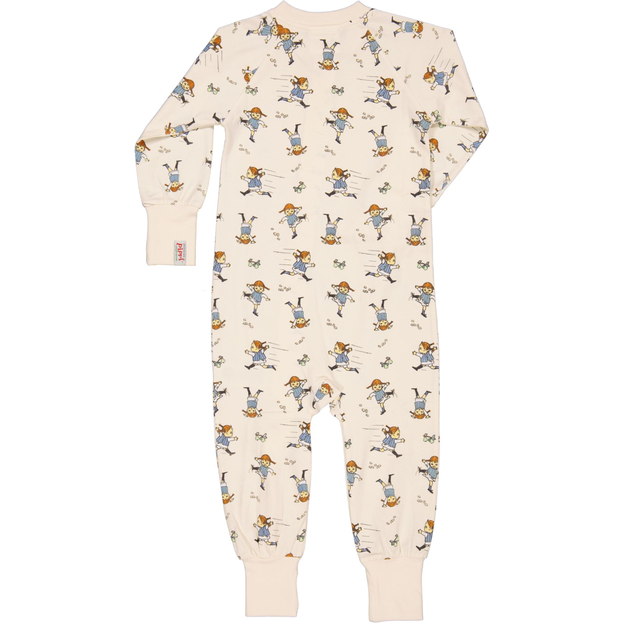 Pyjamas Pippi Långstrump soft beige