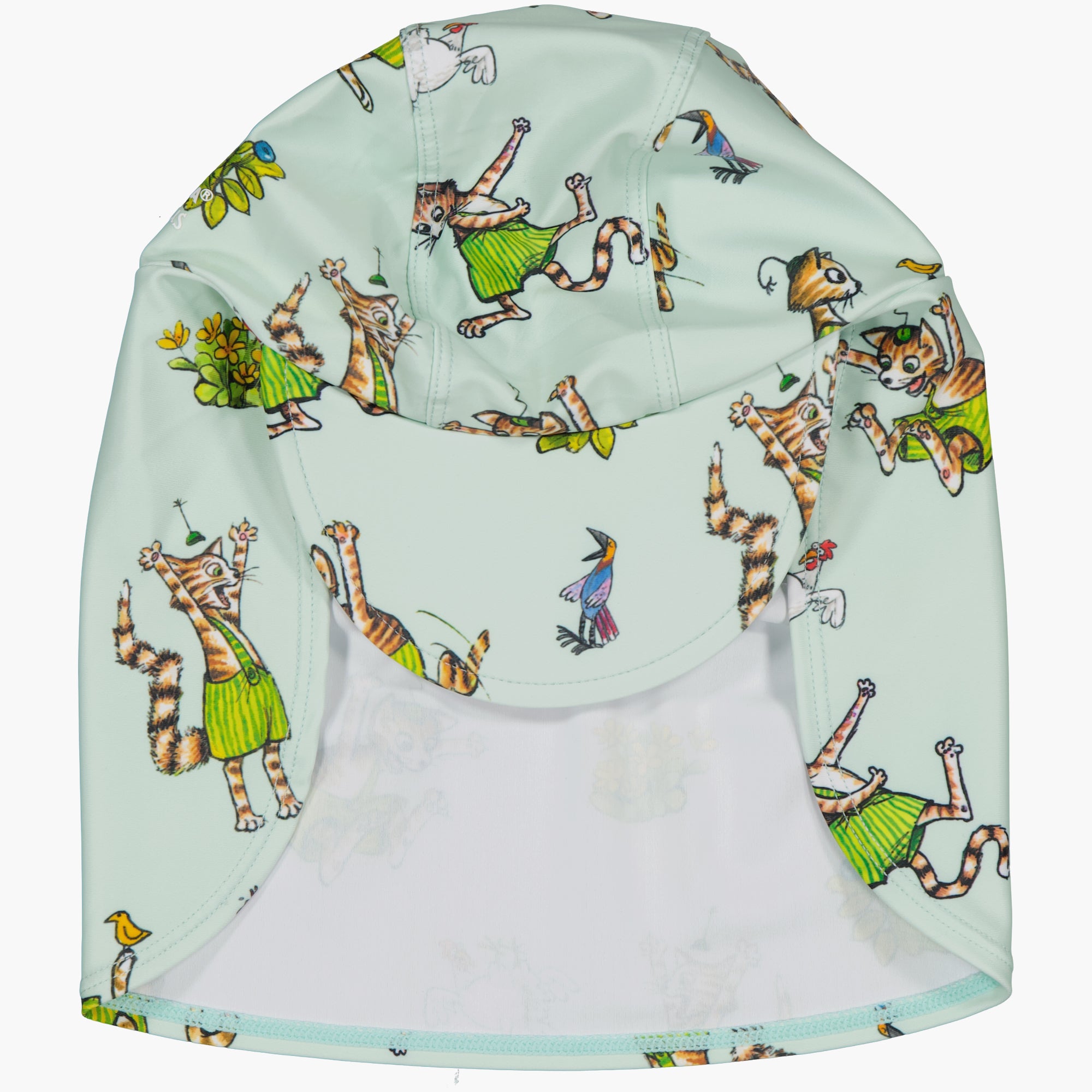 UV-Sonnenkappe Pettersson und Findus Mint