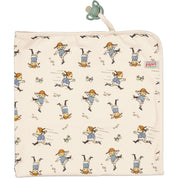 Baby blanket Pippi Longstocking soft beige