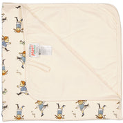 Baby blanket Pippi Longstocking soft beige