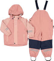 Regnkläder Fleecefodrade Rosa