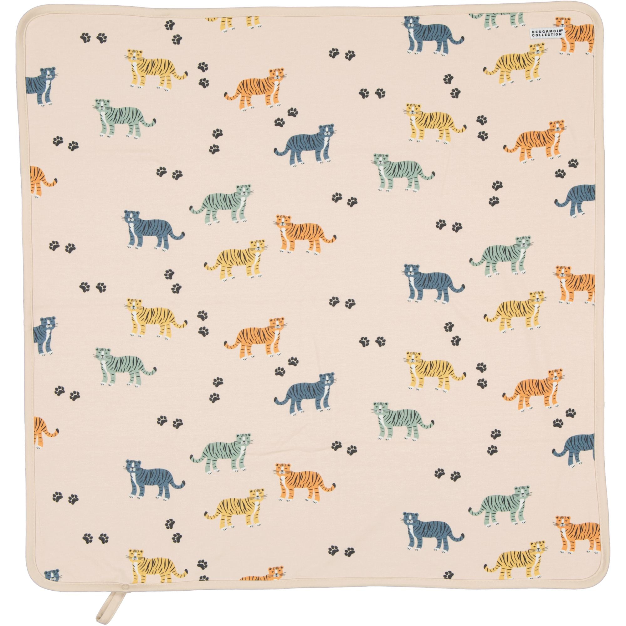 Babyfilt Bambu Beige Tiger