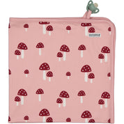 Babyfilt Bambu Pink Mushroom