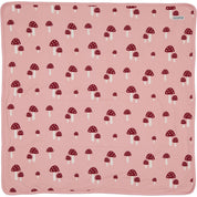 Babyfilt Bambu Pink Mushroom