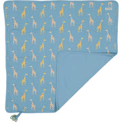 Babyfilt Bambu Blue Giraffe