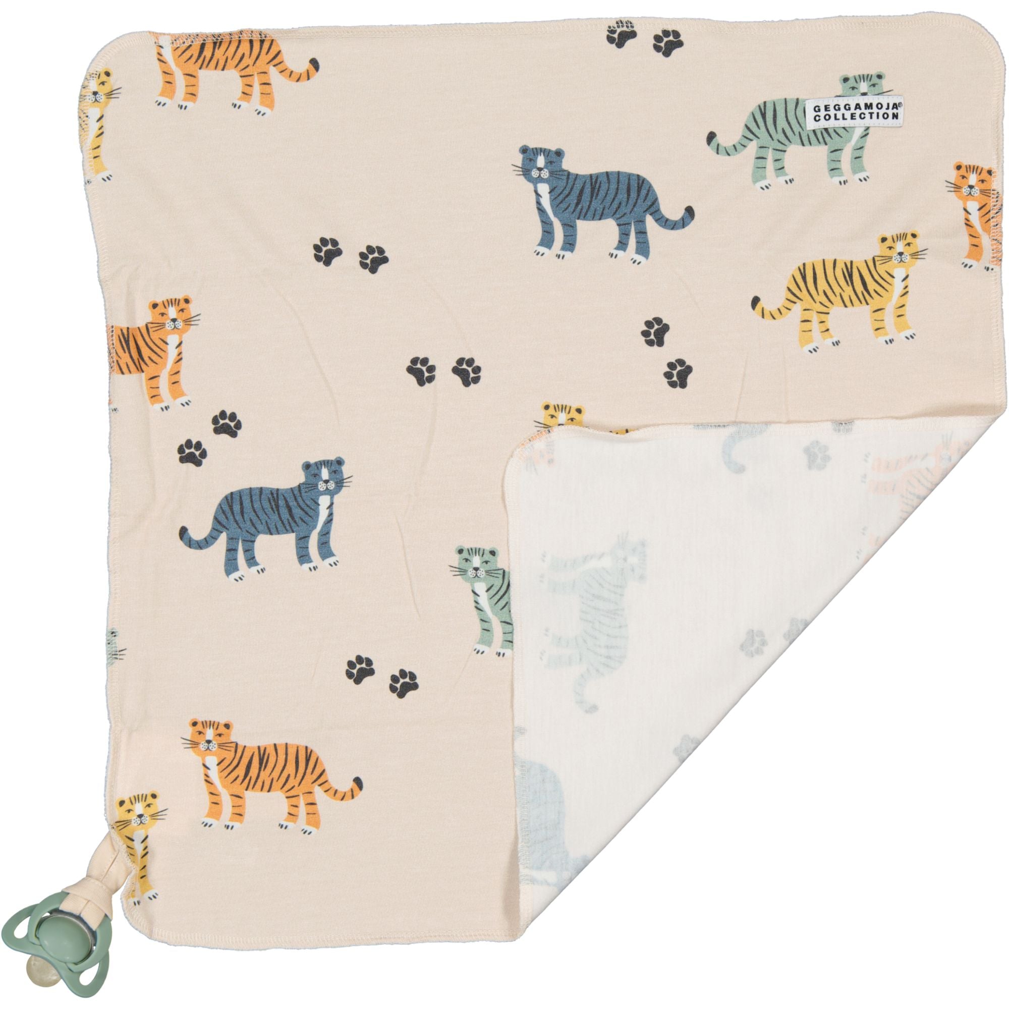 Snuttefilt Bambu Beige Tiger