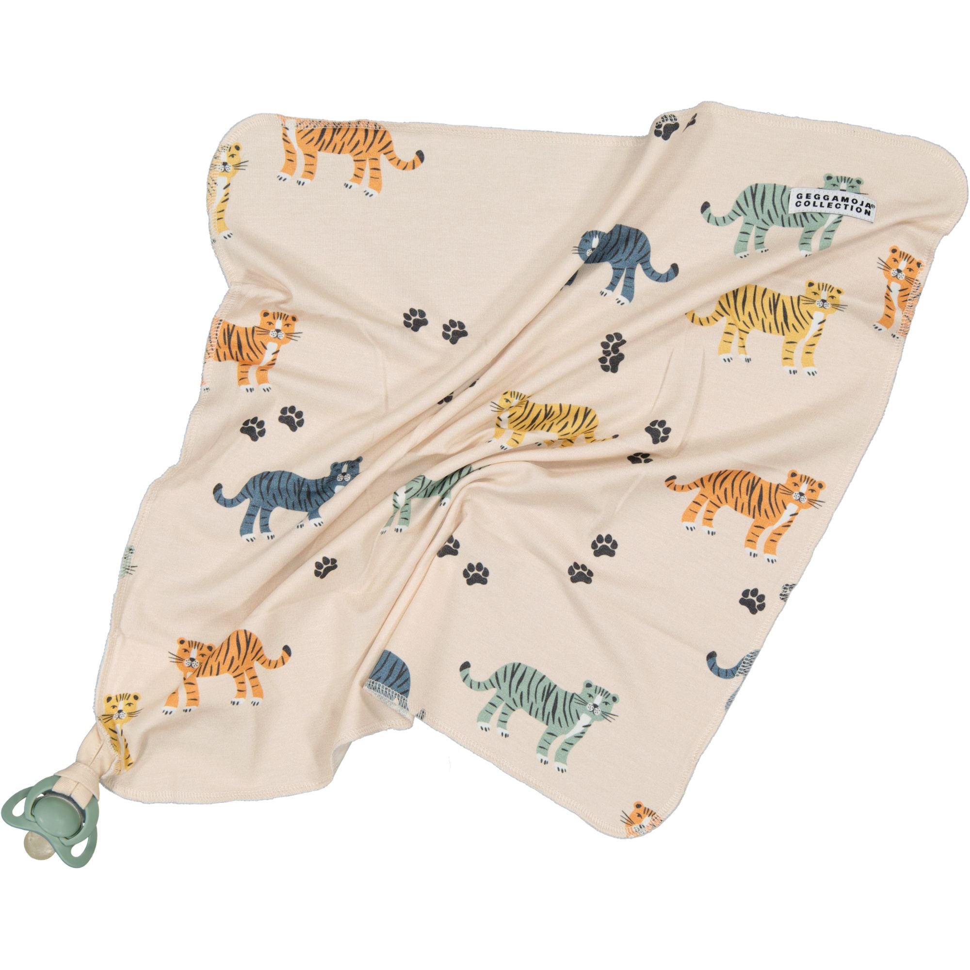 Snuttefilt Bambu Beige Tiger