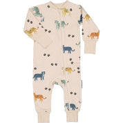 Pyjamas Bambu Beige Tiger