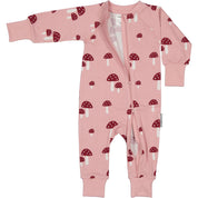 Pyjamas Bambu Pink Mushroom