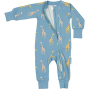 Pyjamas Bambu Blue Giraffe