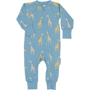 Pyjamas Bambu Blue Giraffe