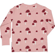 Farfarströja Bambu Pink Mushroom