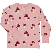 Farfarströja Bambu Pink Mushroom