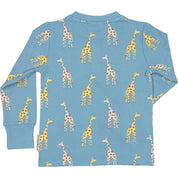 Farfarströja Bambu Blue Giraffe