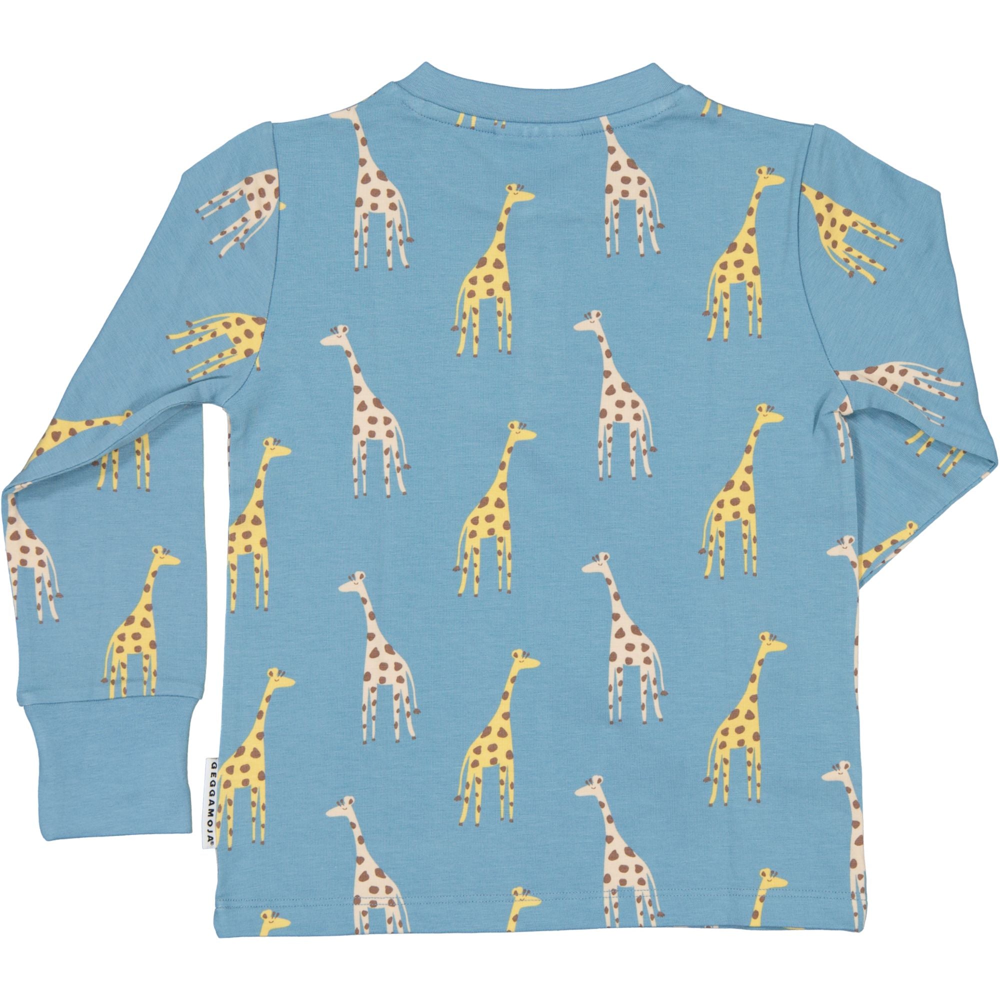 Farfarströja Bambu Blue Giraffe