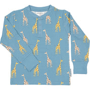 Farfarströja Bambu Blue Giraffe
