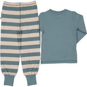 Pyjamas Tvådelad Mamma Mu och Kråkan Turkos