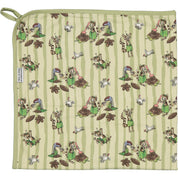 Babyfilt Pettson och Findus Green stripe