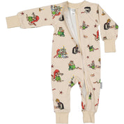 Julepyjamas Gubben og Katten Beige