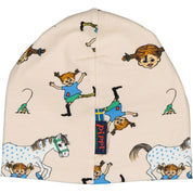 Mössa Pippi Långstrump Beige