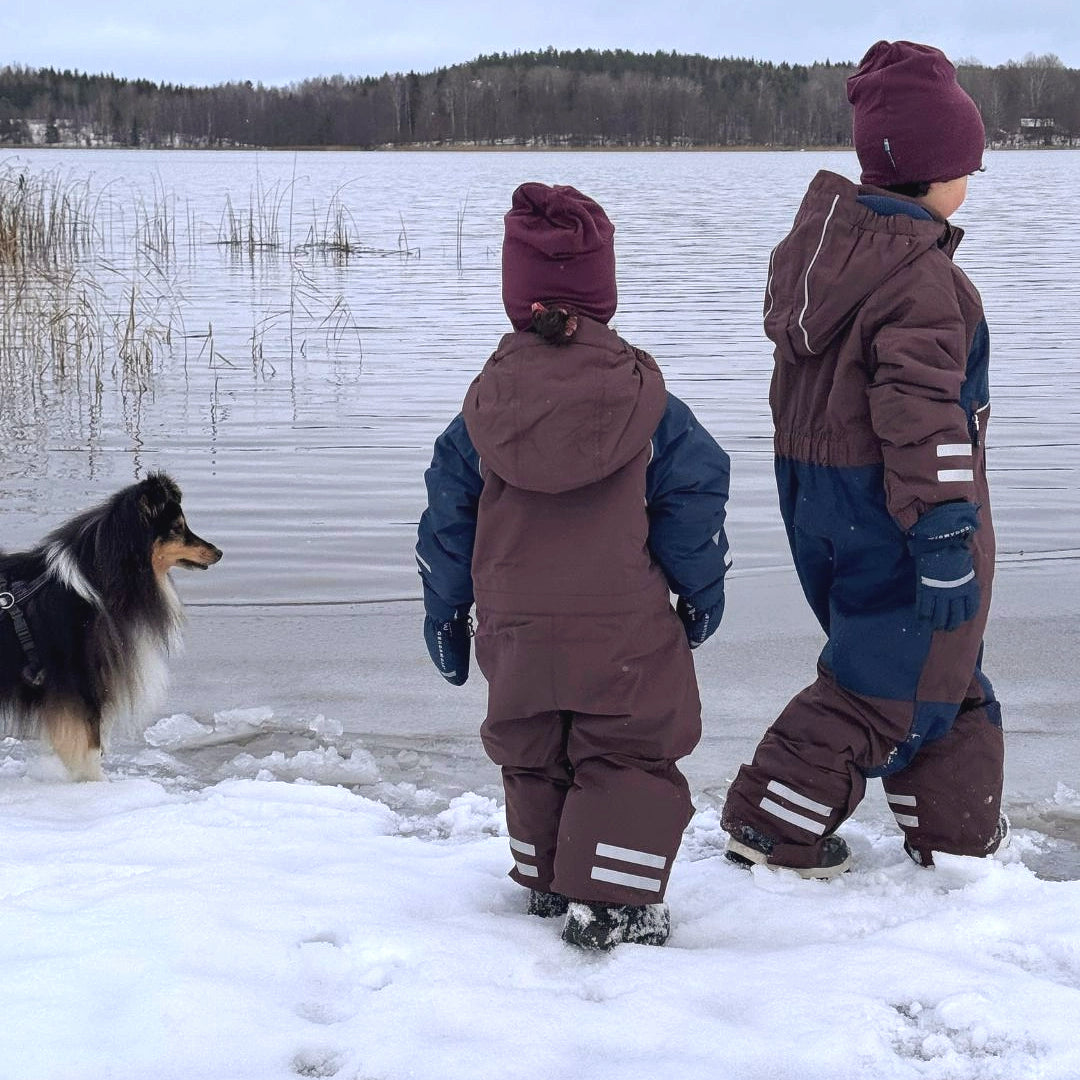 Vinteroverall Unitoddler Brun/Marinblå