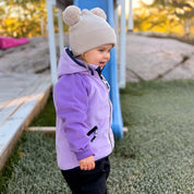 Windfleecejacke Lila