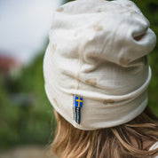 Mössa Merinoull Hjärtan