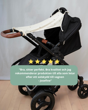 Kinderwagenvorhang UV 50 + Süße Natur Beige