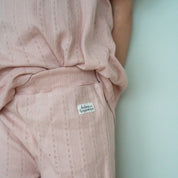 Byxor Pointelle Pink Rose