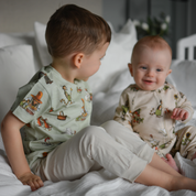 T-Shirt Pettersson und Findus Grün