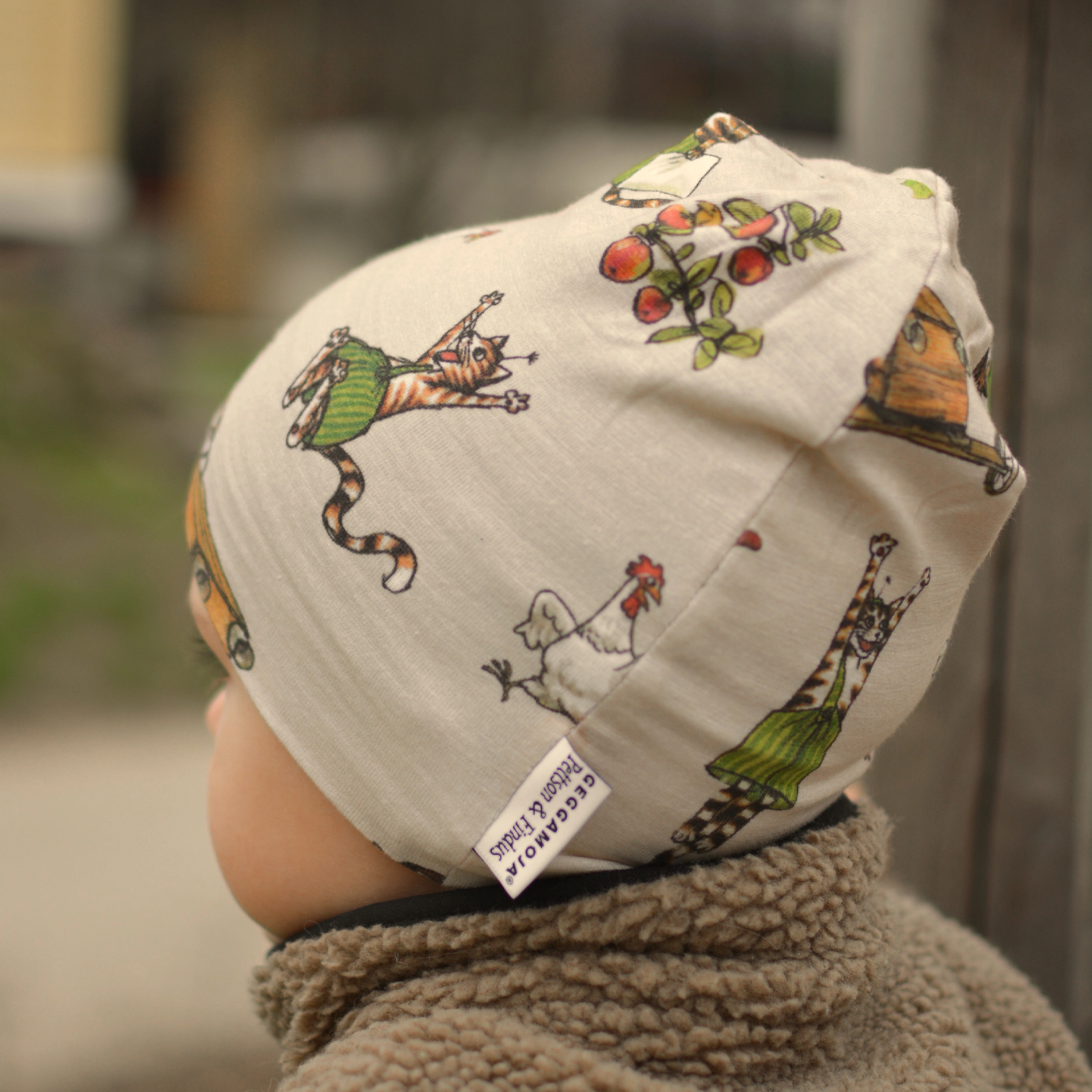 Mütze Pettersson und Findus Beige