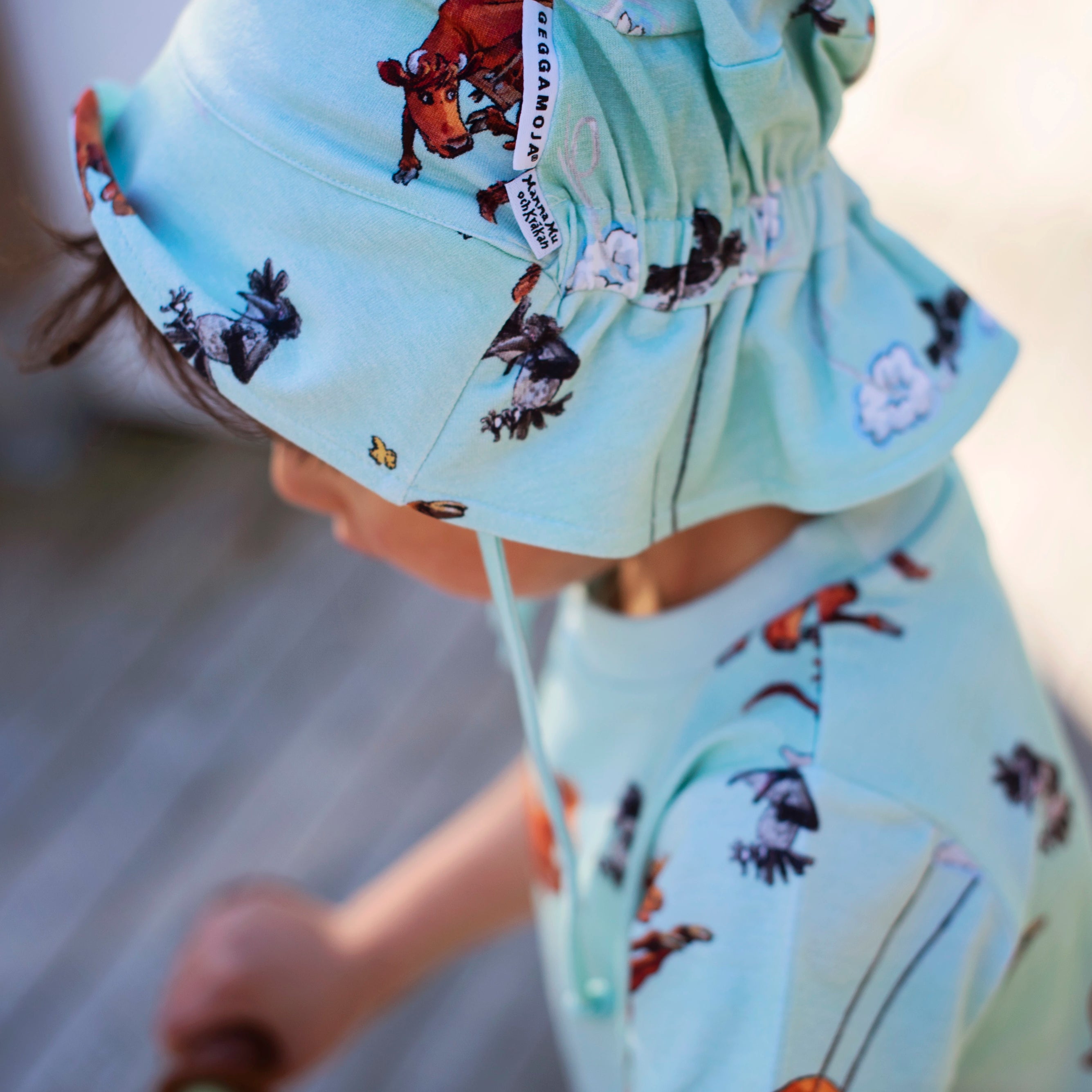 Solhatt Mamma Mu och Kråkan Mint