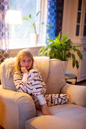 Pyjamas Tvådelad Bambu Tax Beige