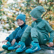 Byxor Navy/Turkos