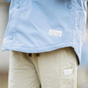 Vindjacka skjortmodell Dusty Blue