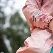 Regnkläder Fodrat Moln Rosa