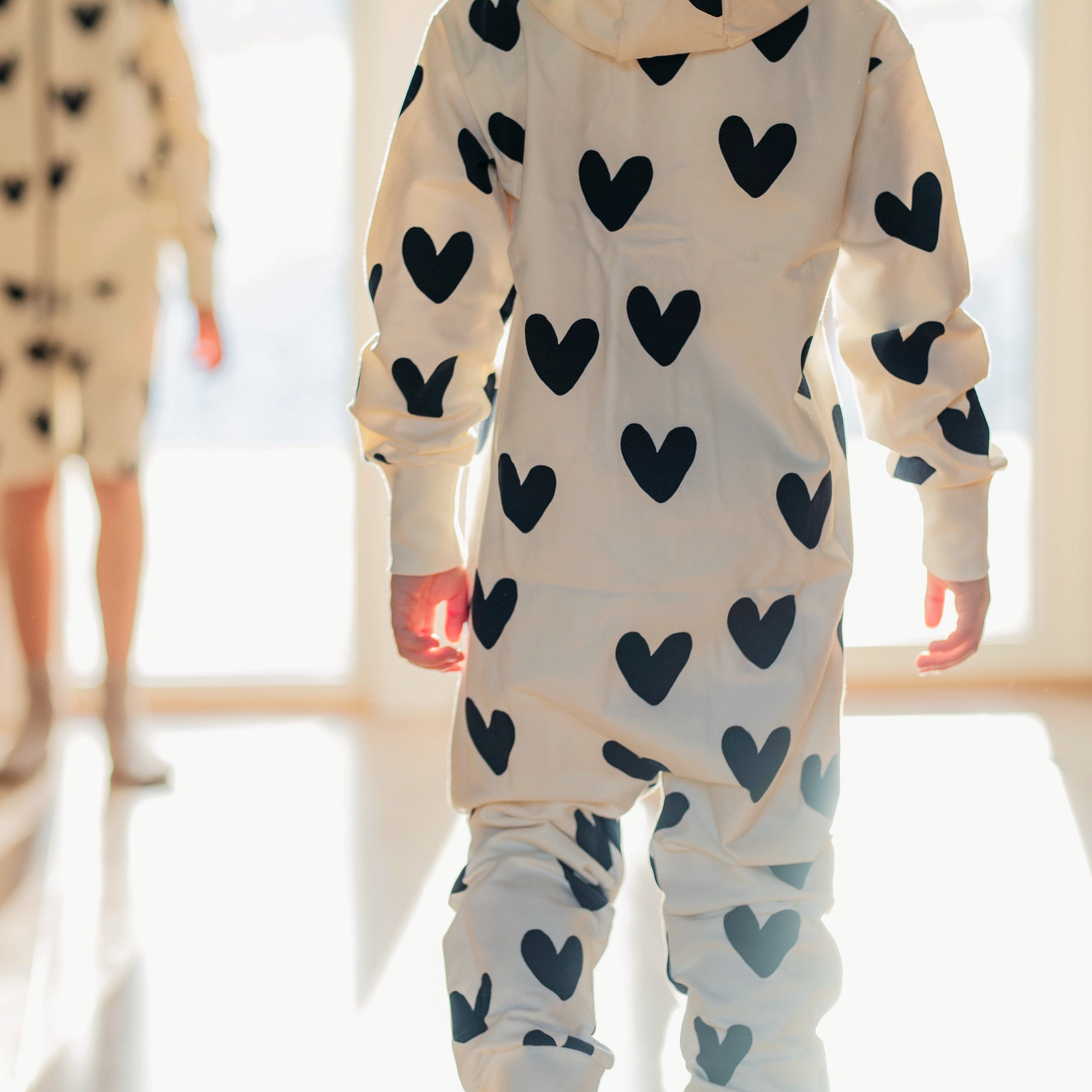 College Jumpsuit Hjärtan
