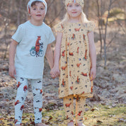Leggings Mamma Mu och Kråkan Gul/Vit