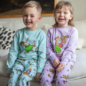 Tvådelad pyjamas Pettson och Findus Mint