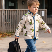 Fleecejacke Pettersson und Findus Beige