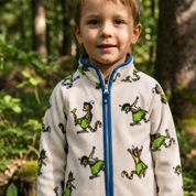 Fleecejacke Pettersson und Findus Beige