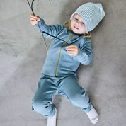 Hosen aus Wollfrottee Grün