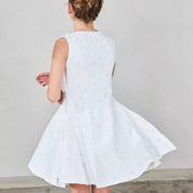 Sommerkleid Tiny Dots Weiß