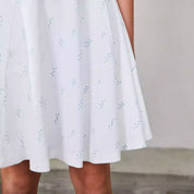 Sommerkleid Tiny Dots Weiß