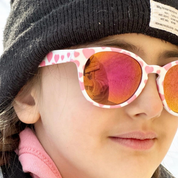 Sunglasses Children 2-6 Years - Pink/White
