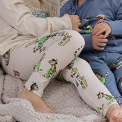 Leggings Pettson och Findus Beige