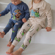 Leggings Pettson och Findus Beige