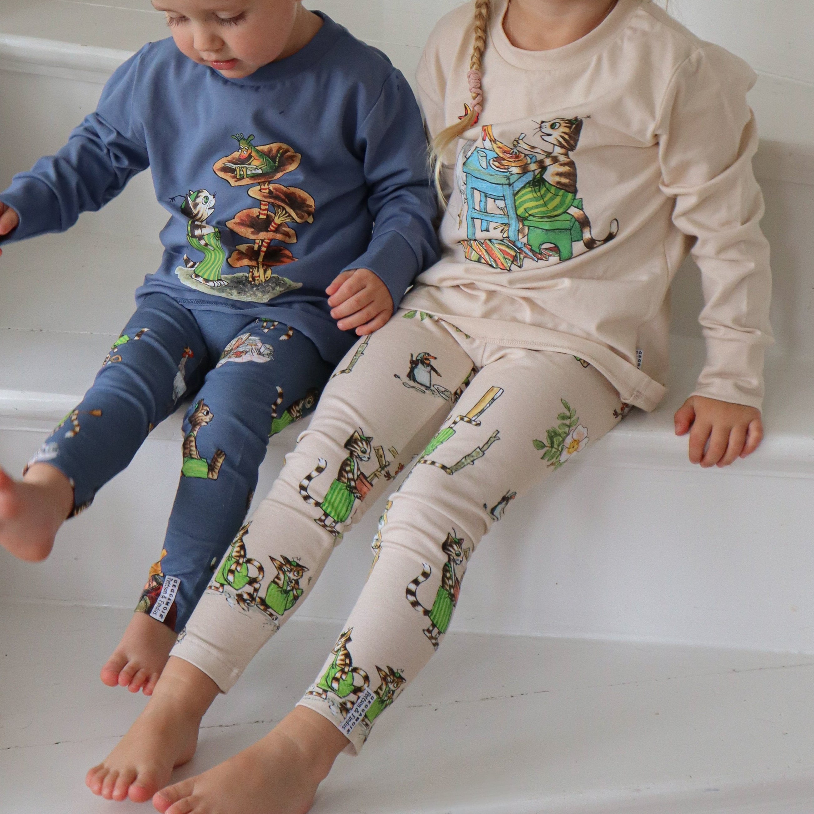 Leggings Pettson och Findus Beige